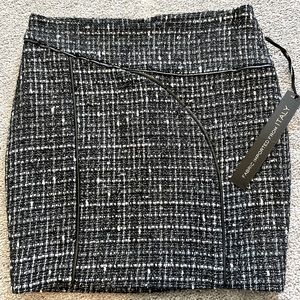 NWT Bebe tweed mini skirt